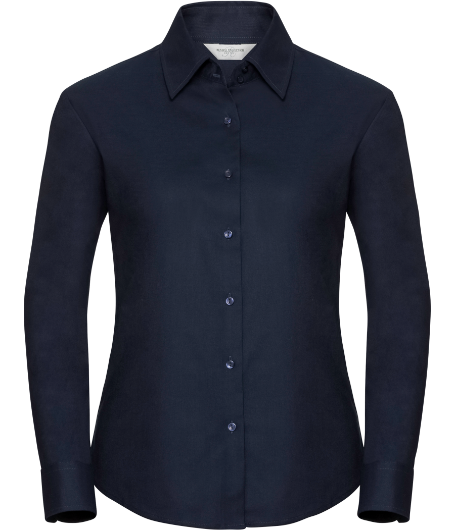 Chemise femme manches longues Oxford