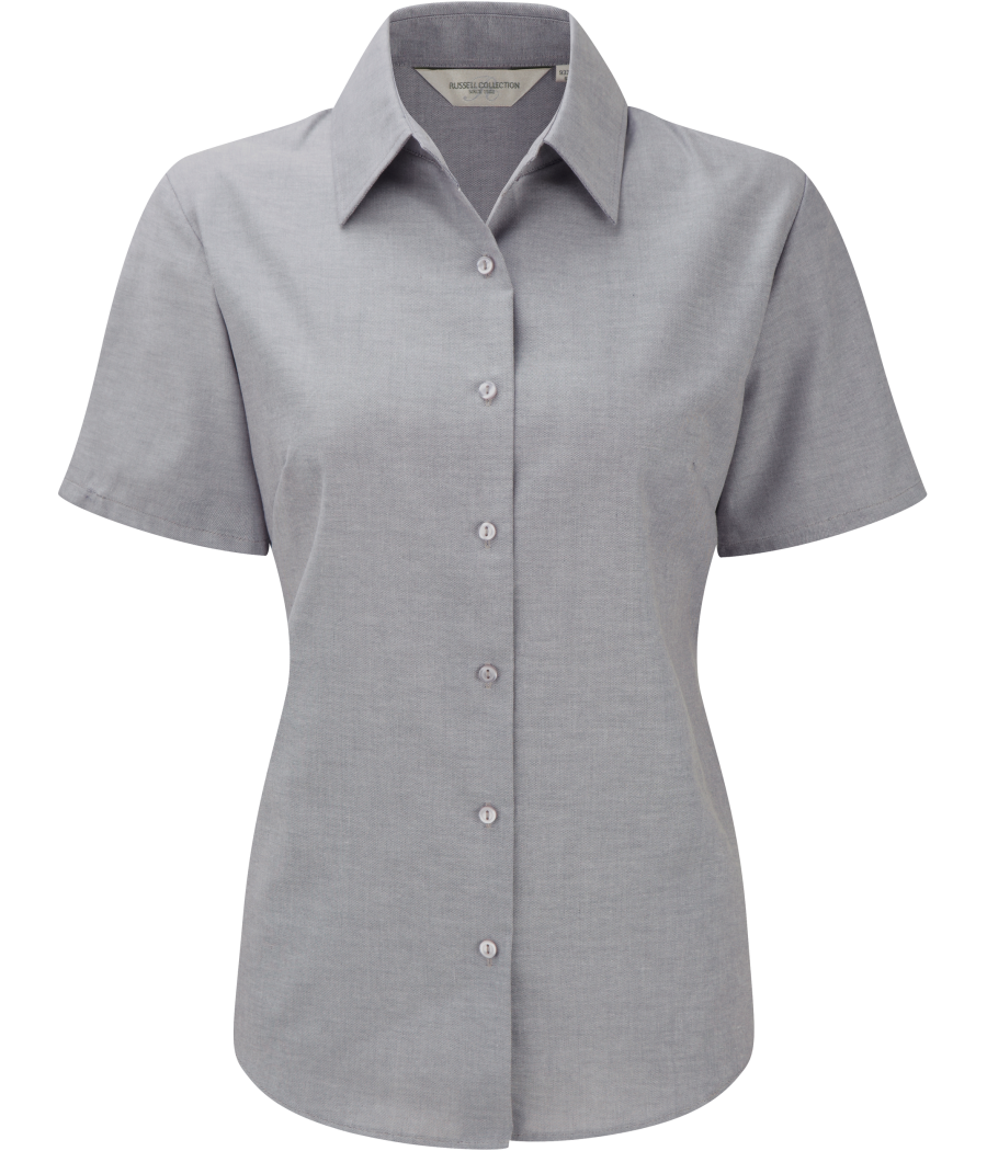 Chemise femme manches courtes Oxford