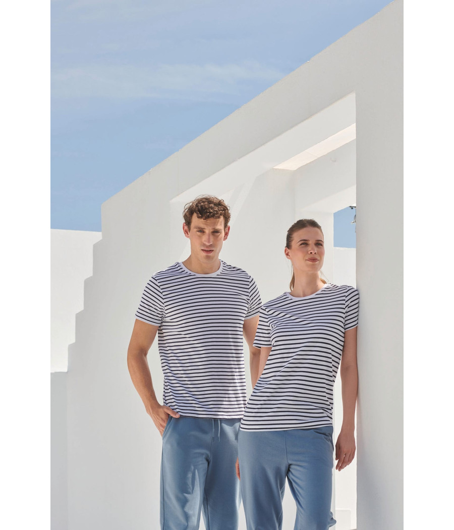 T-shirt Rayé unisexe