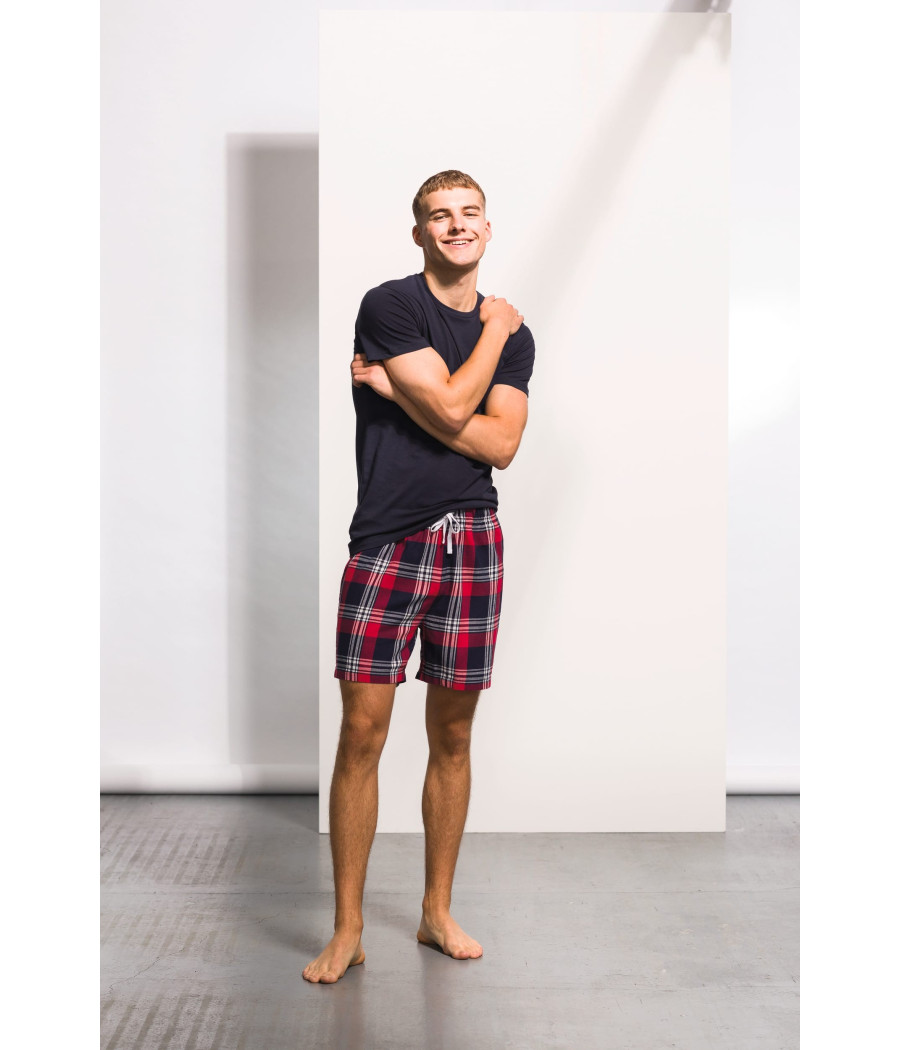 Short à motif tartan