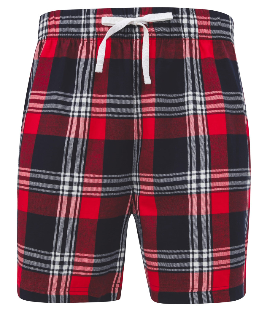 Short à motif tartan