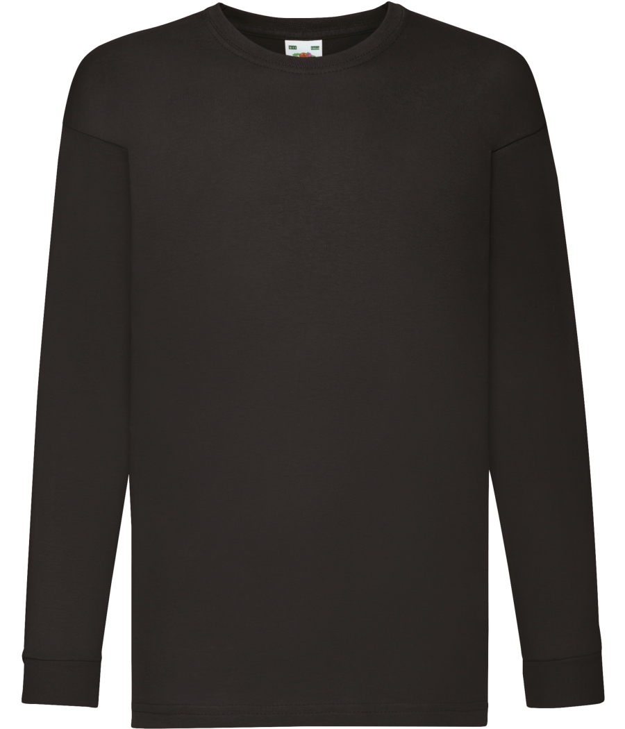 T-shirt enfant manches longues Valueweight (61-007-0)