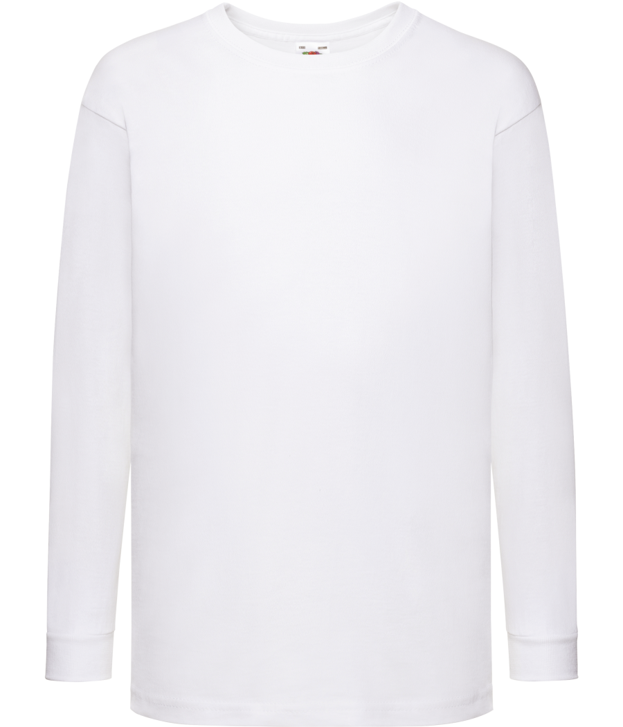 T-shirt enfant manches longues Valueweight (61-007-0)