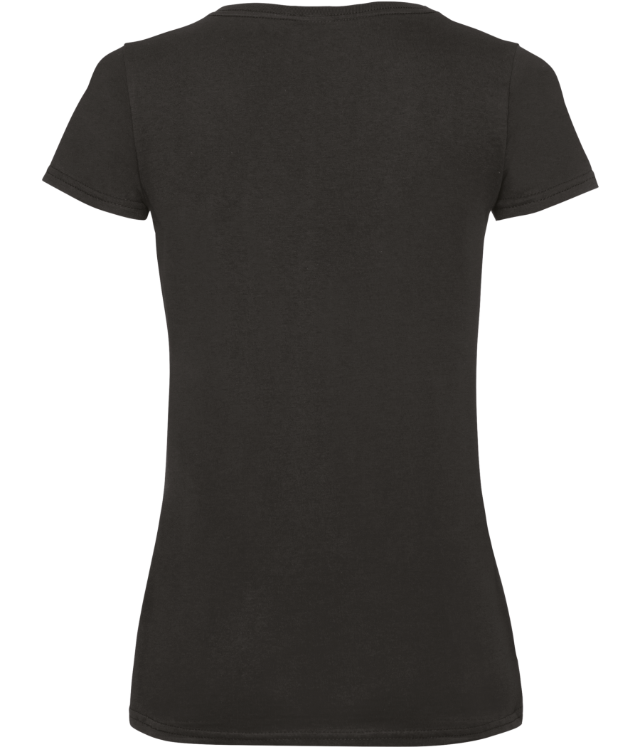 T-shirt femme col v Valueweight (61-398-0)
