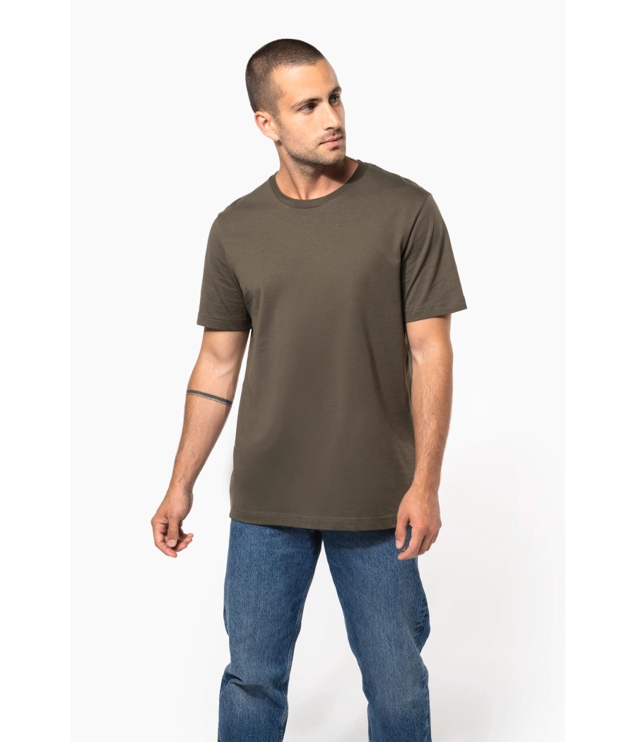 T-shirt col rond manches courtes homme