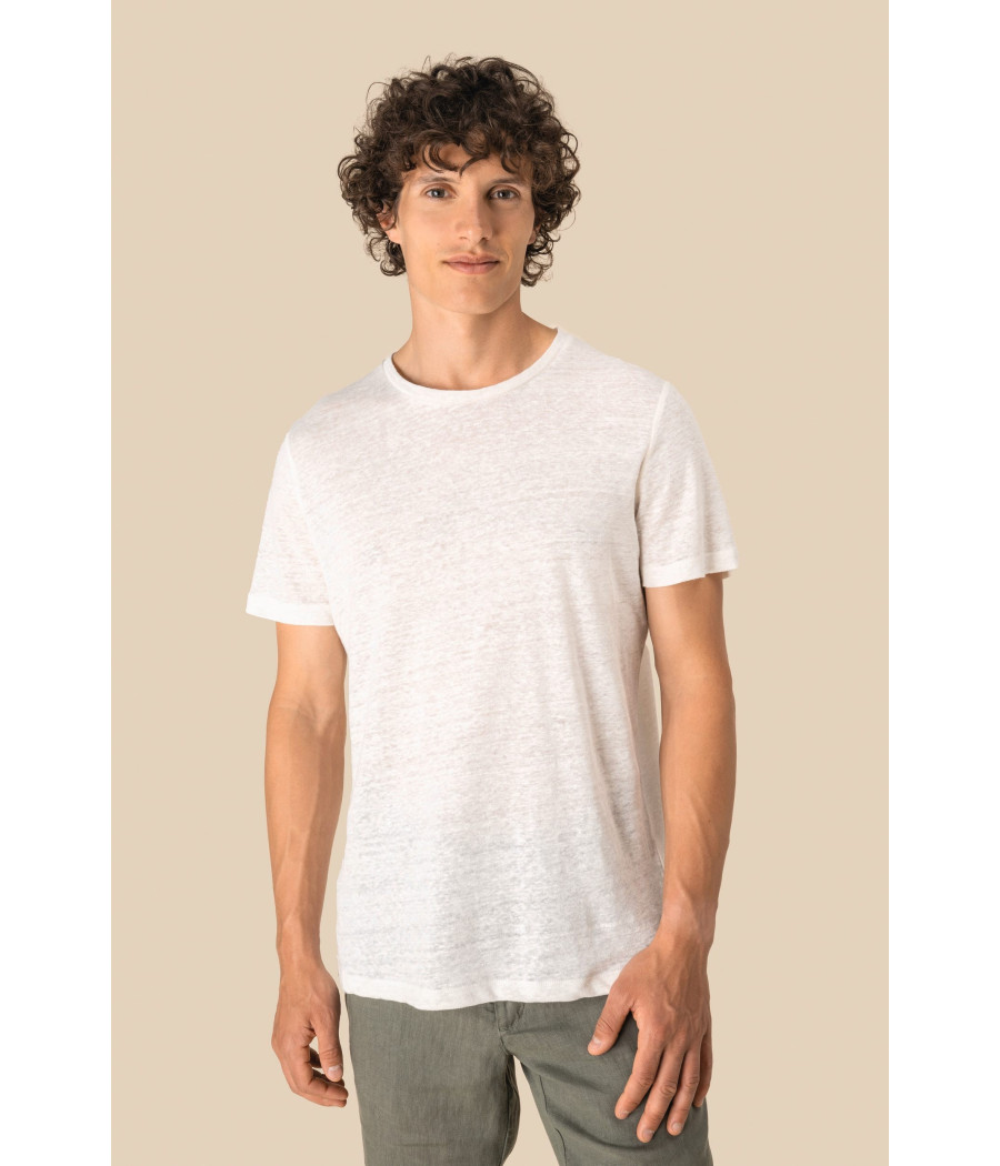T-shirt en lin homme