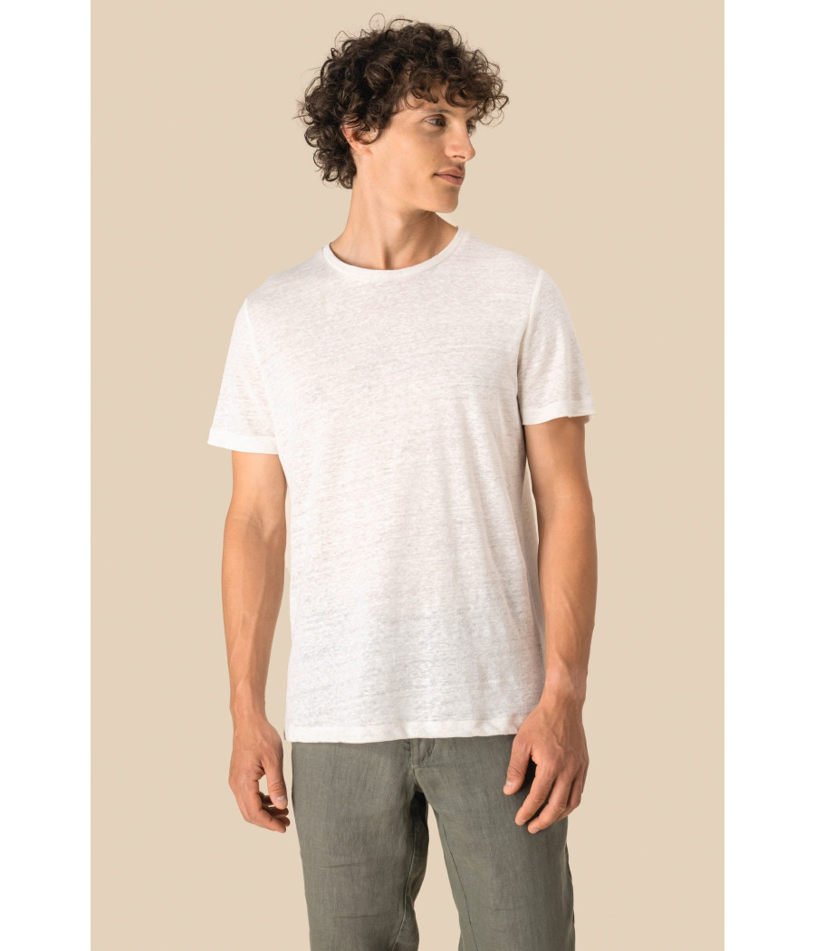 T-shirt en lin homme