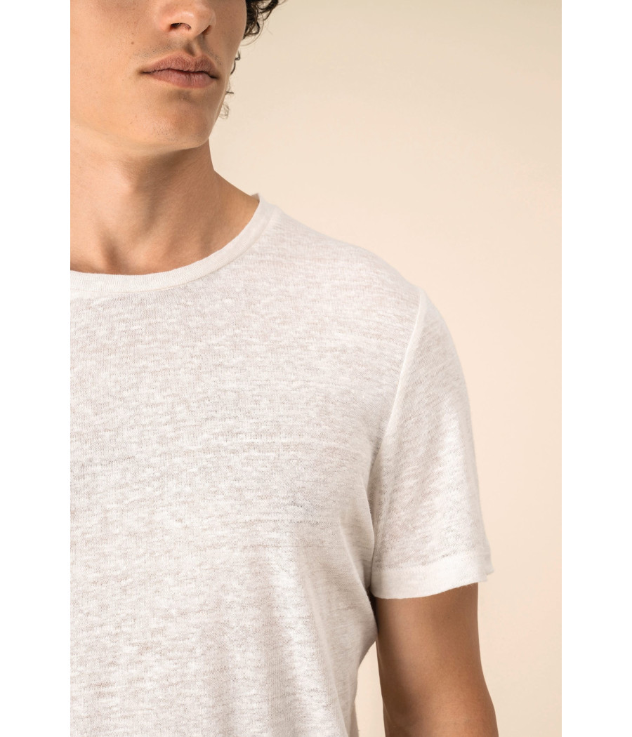 T-shirt en lin homme