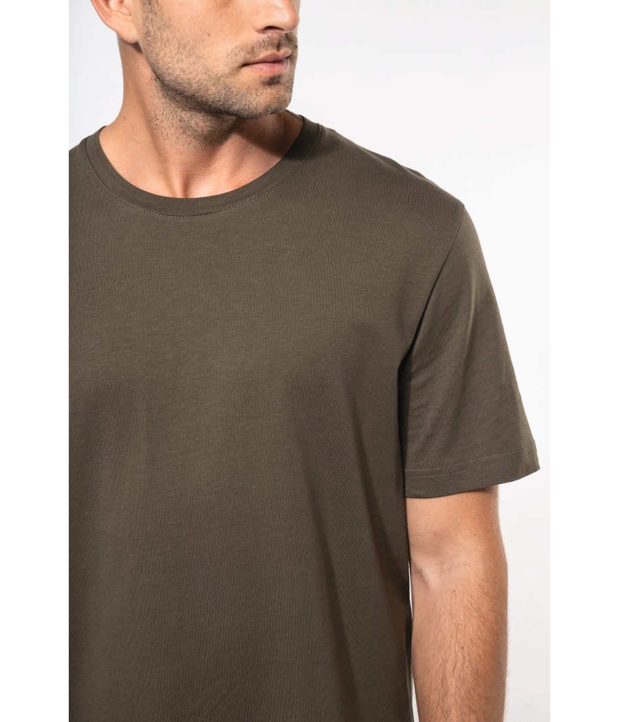 T-shirt col rond manches courtes homme