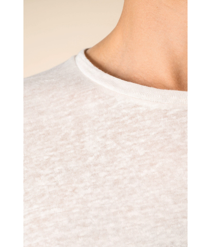 T-shirt en lin homme