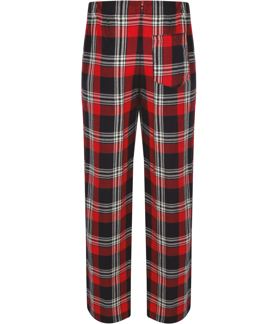 Pantalon homme à motif tartan