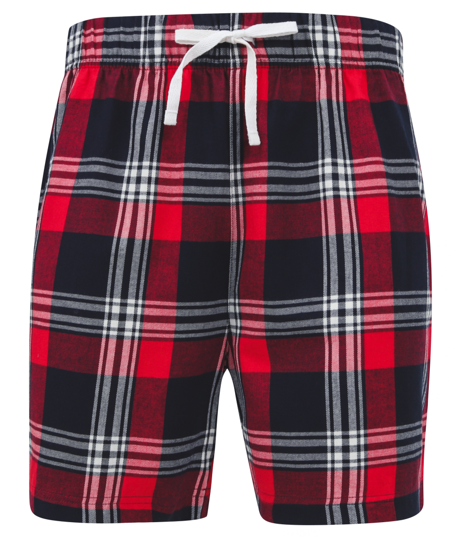 Short à motif tartan