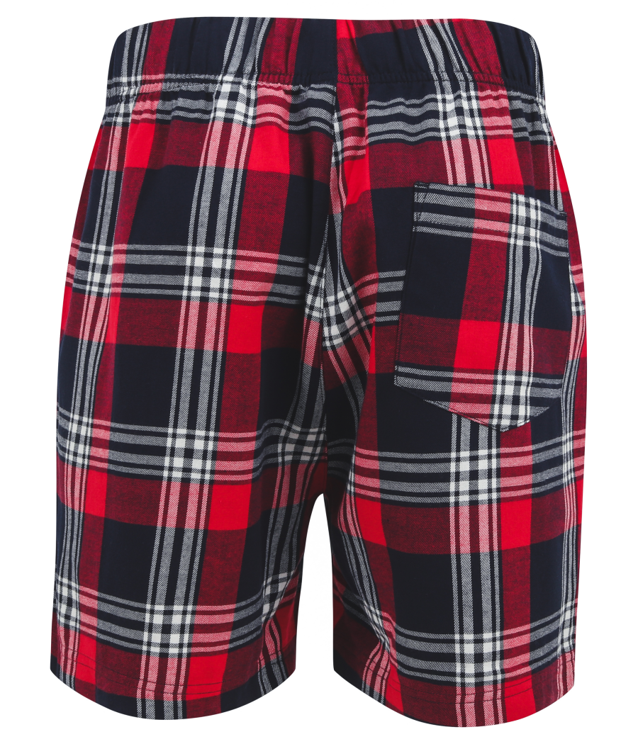 Short à motif tartan