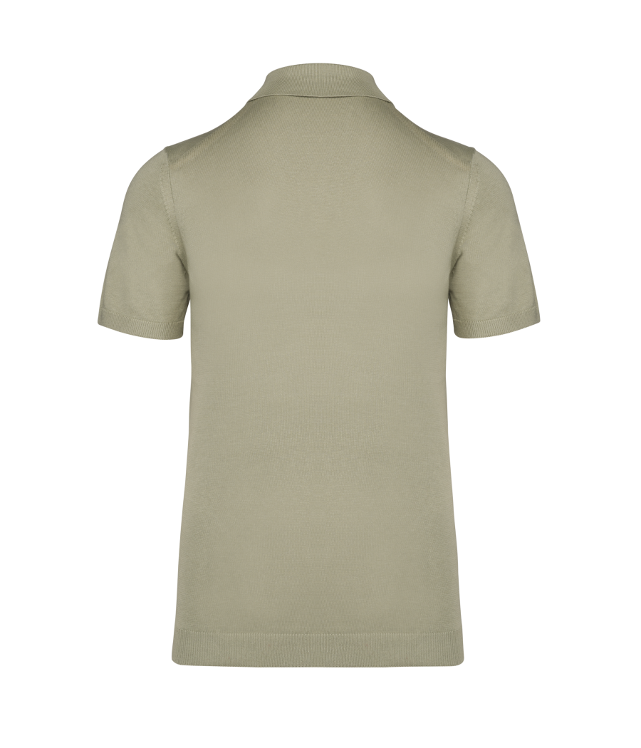 Polo écoresponsable en maille homme