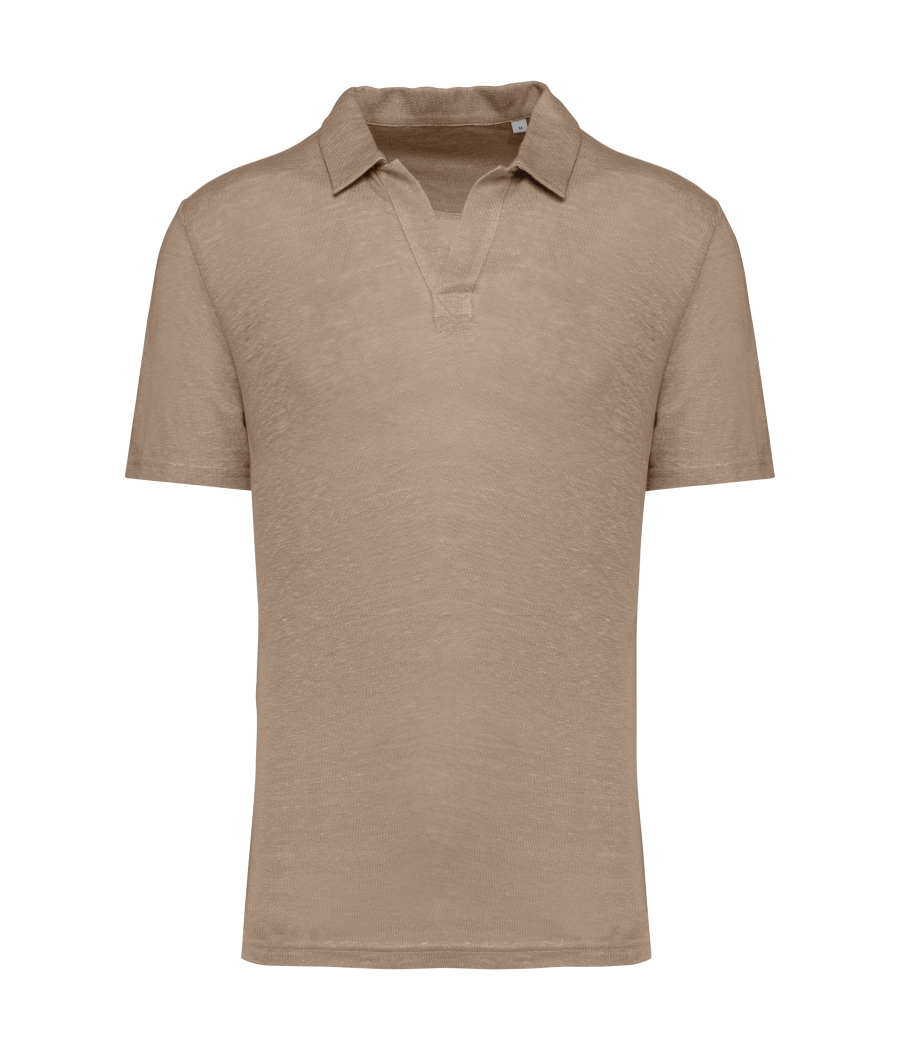 Polo en lin homme