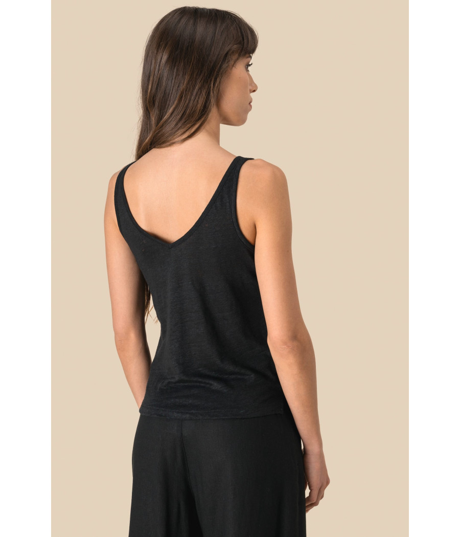 Débardeur en lin femme