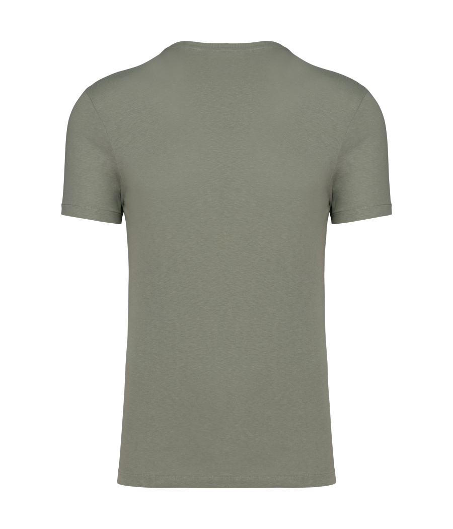 T-shirt écoresponsable en coton bio et lin unisexe