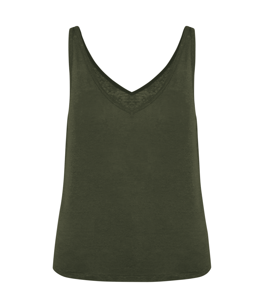 Débardeur en lin femme