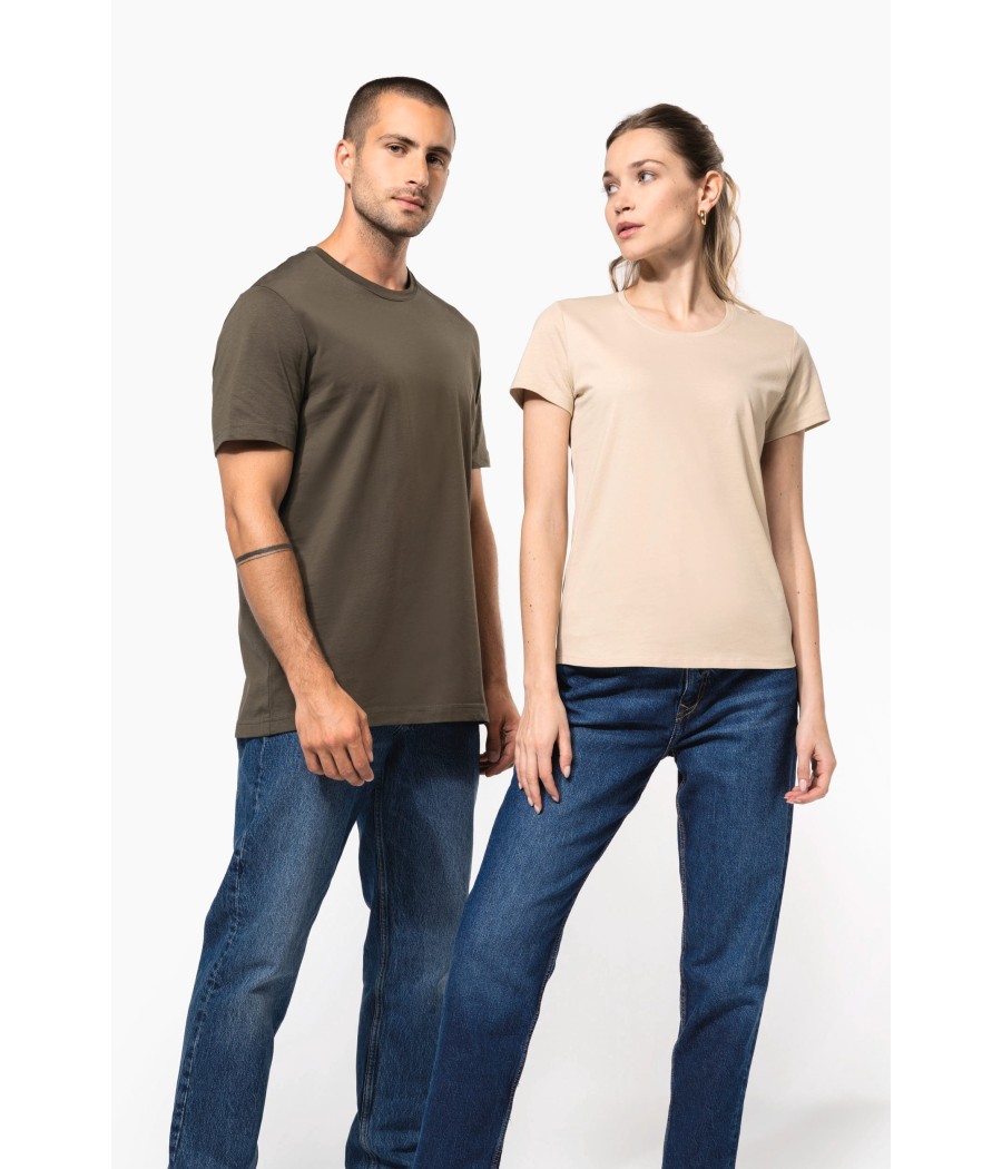 T-shirt col rond manches courtes homme