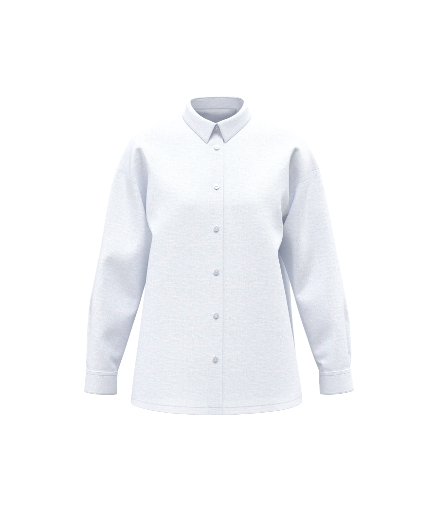 Chemise oversize en lin femme