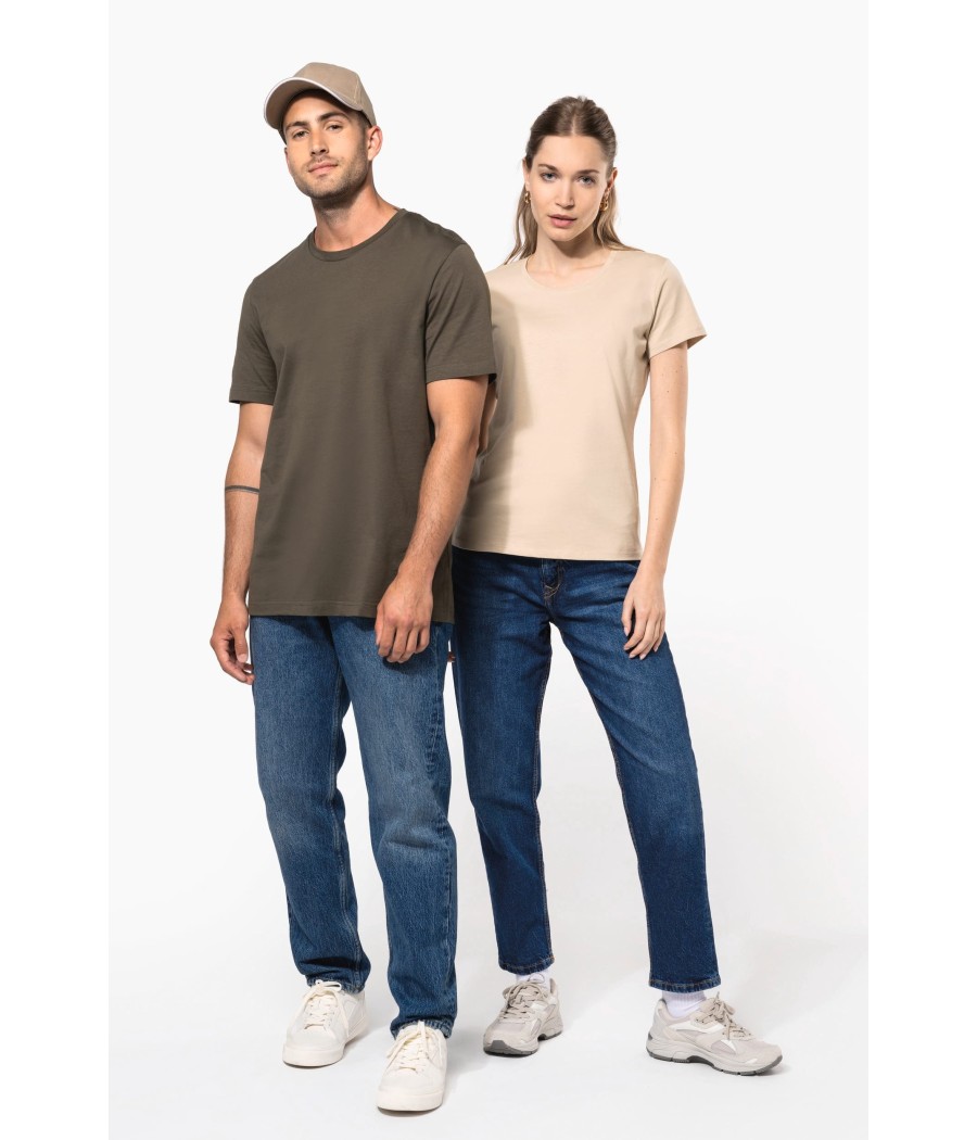 T-shirt col rond manches courtes homme