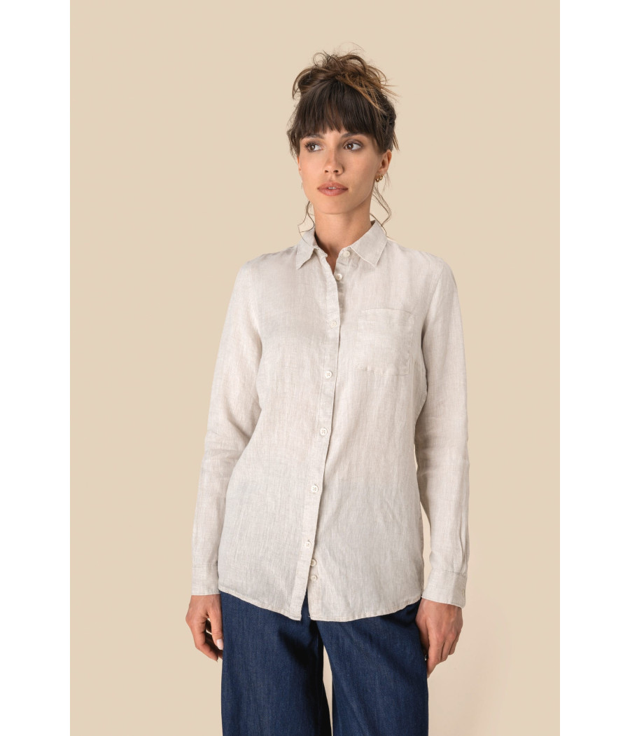 Chemise en lin femme