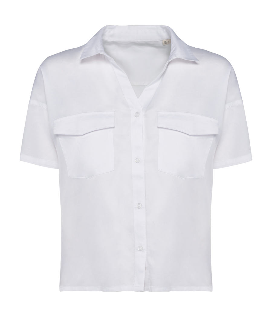 Chemise écoresponsable oversize en lyocell femme