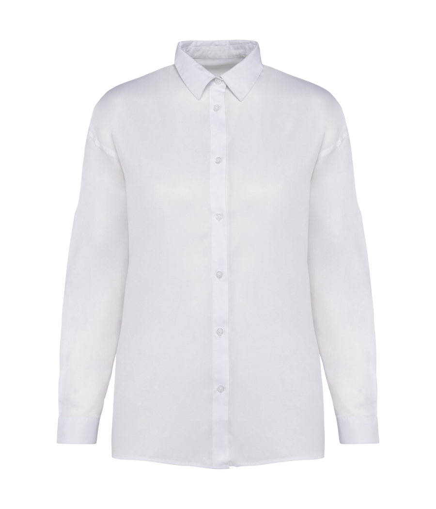 Chemise écoresponsable en lyocell femme