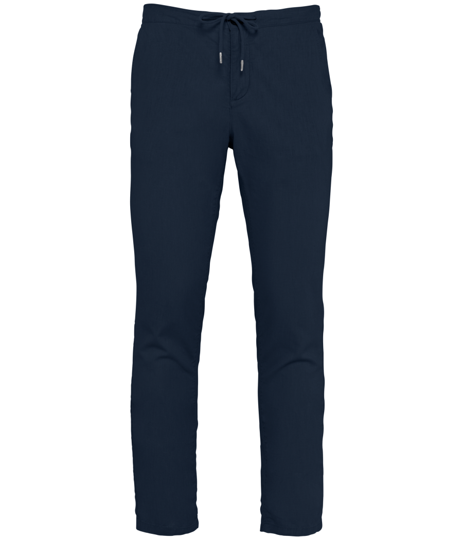 Pantalon écoresponsable en lin et coton bio homme
