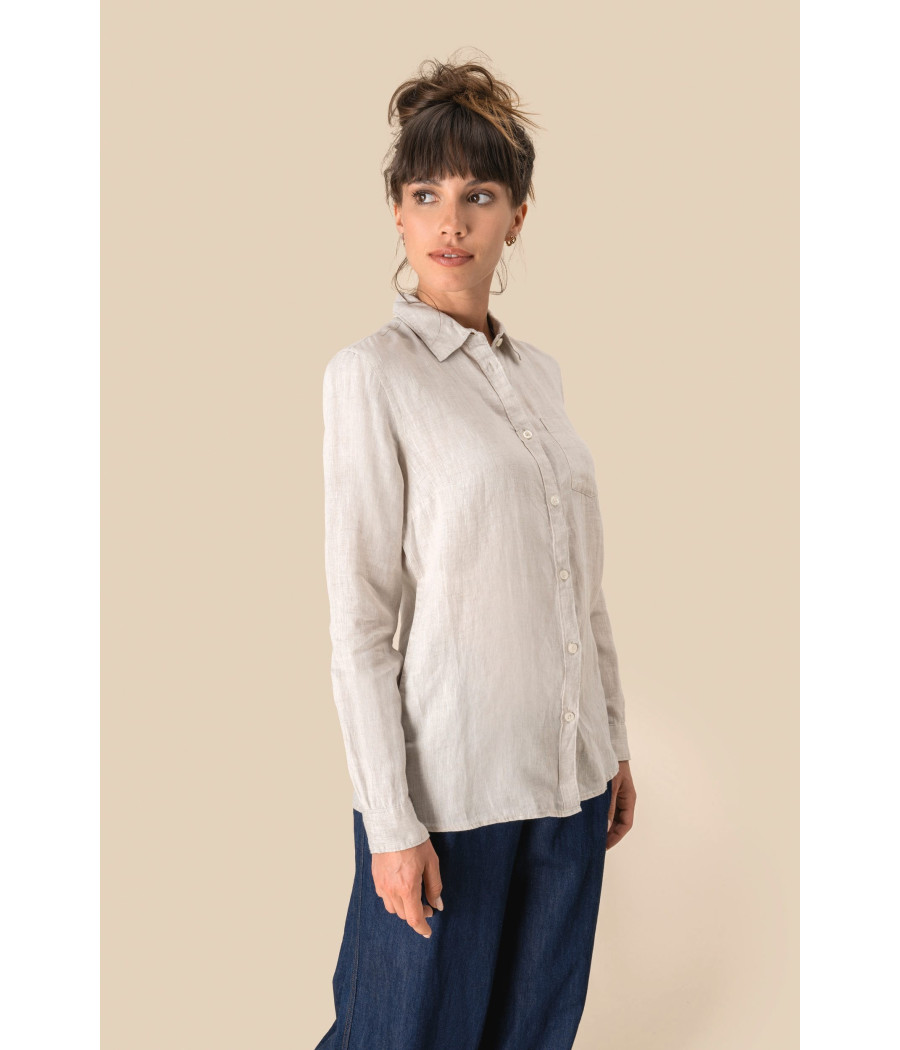 Chemise en lin femme
