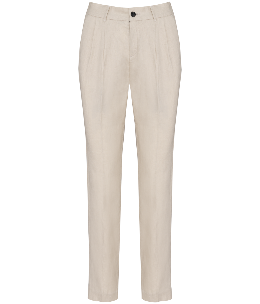 Pantalon en lin femme