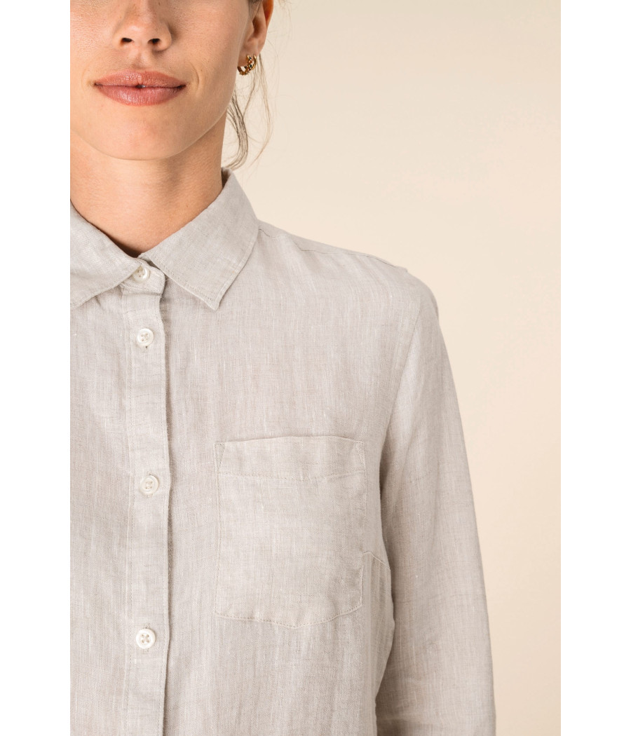 Chemise en lin femme