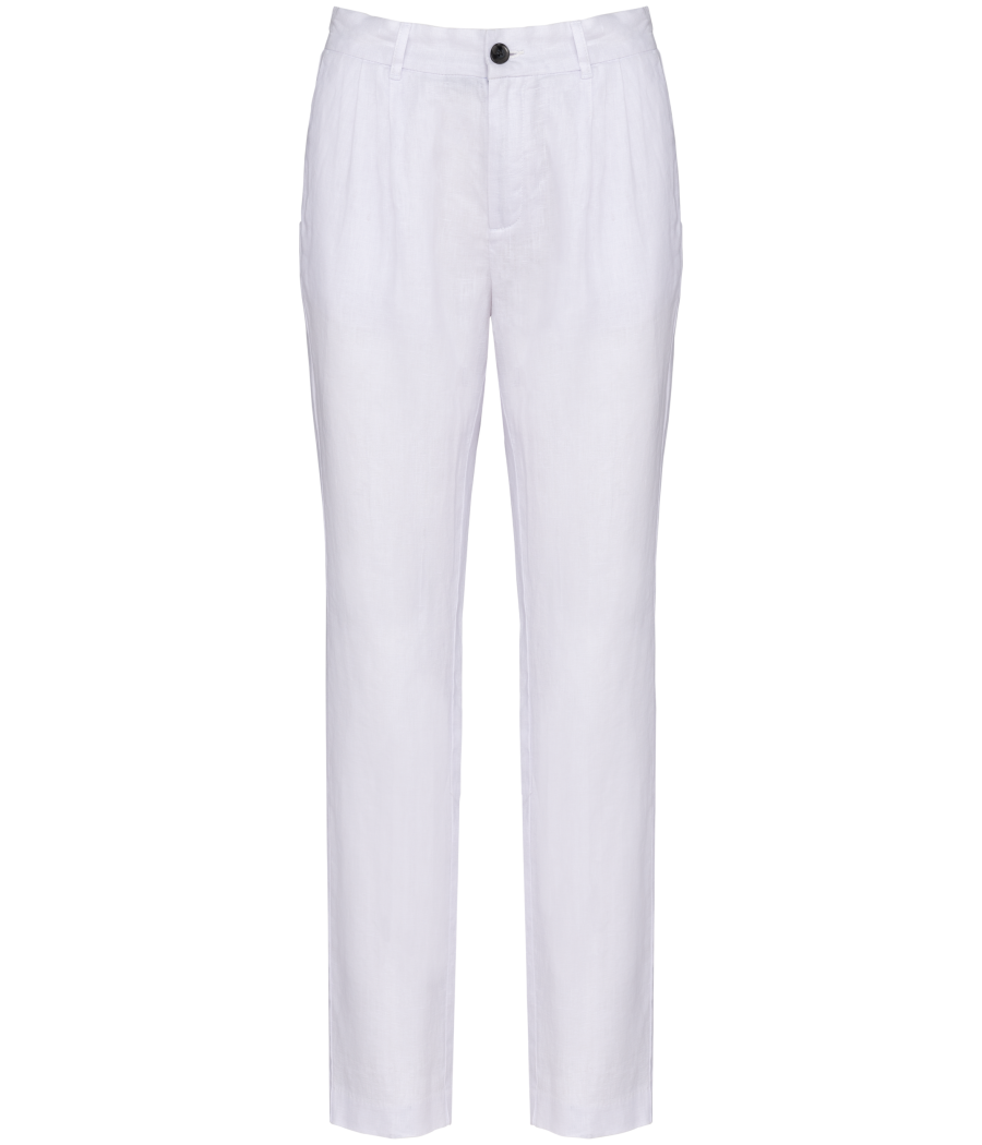 Pantalon en lin femme