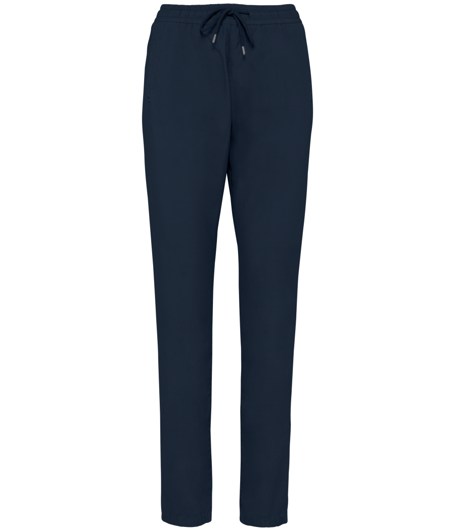 Pantalon écoresponsable délavé en lyocell femme