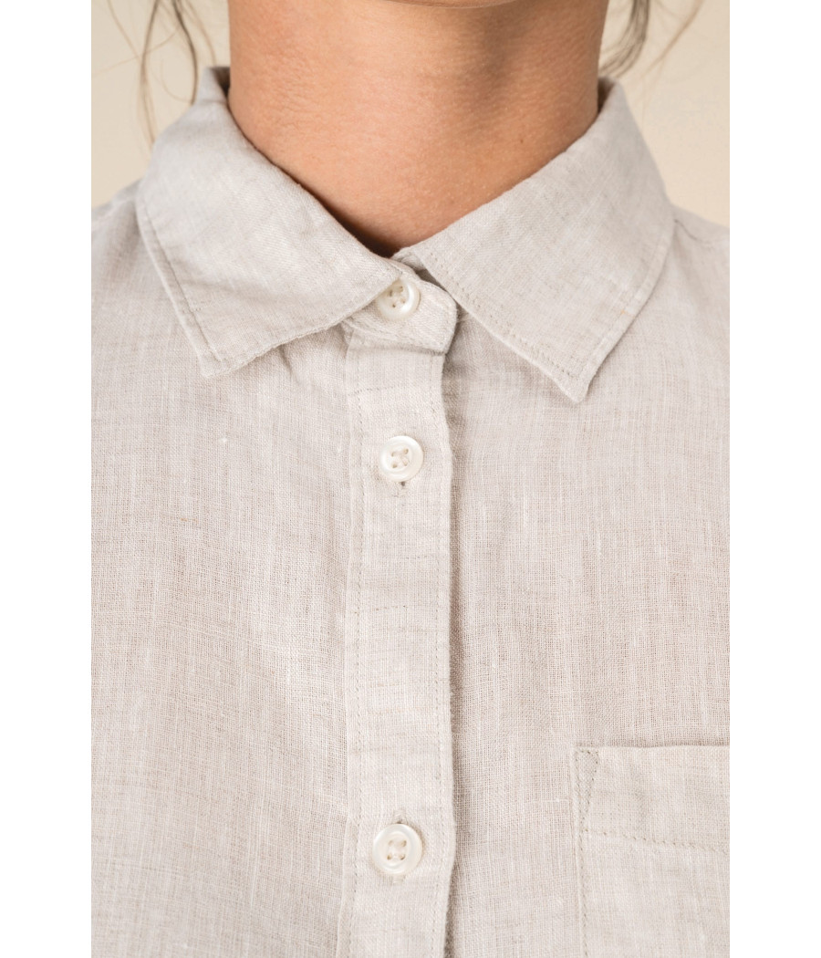 Chemise en lin femme