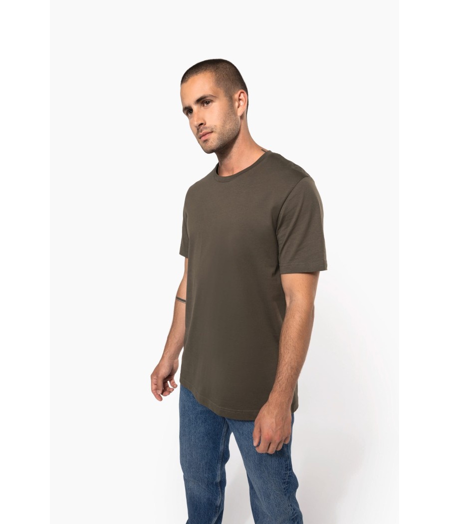 T-shirt col rond manches courtes homme