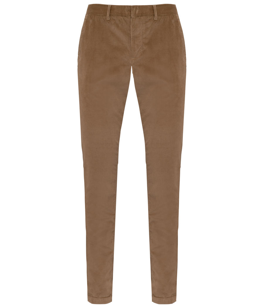 Pantalon écoresponsable en velours côtelé homme