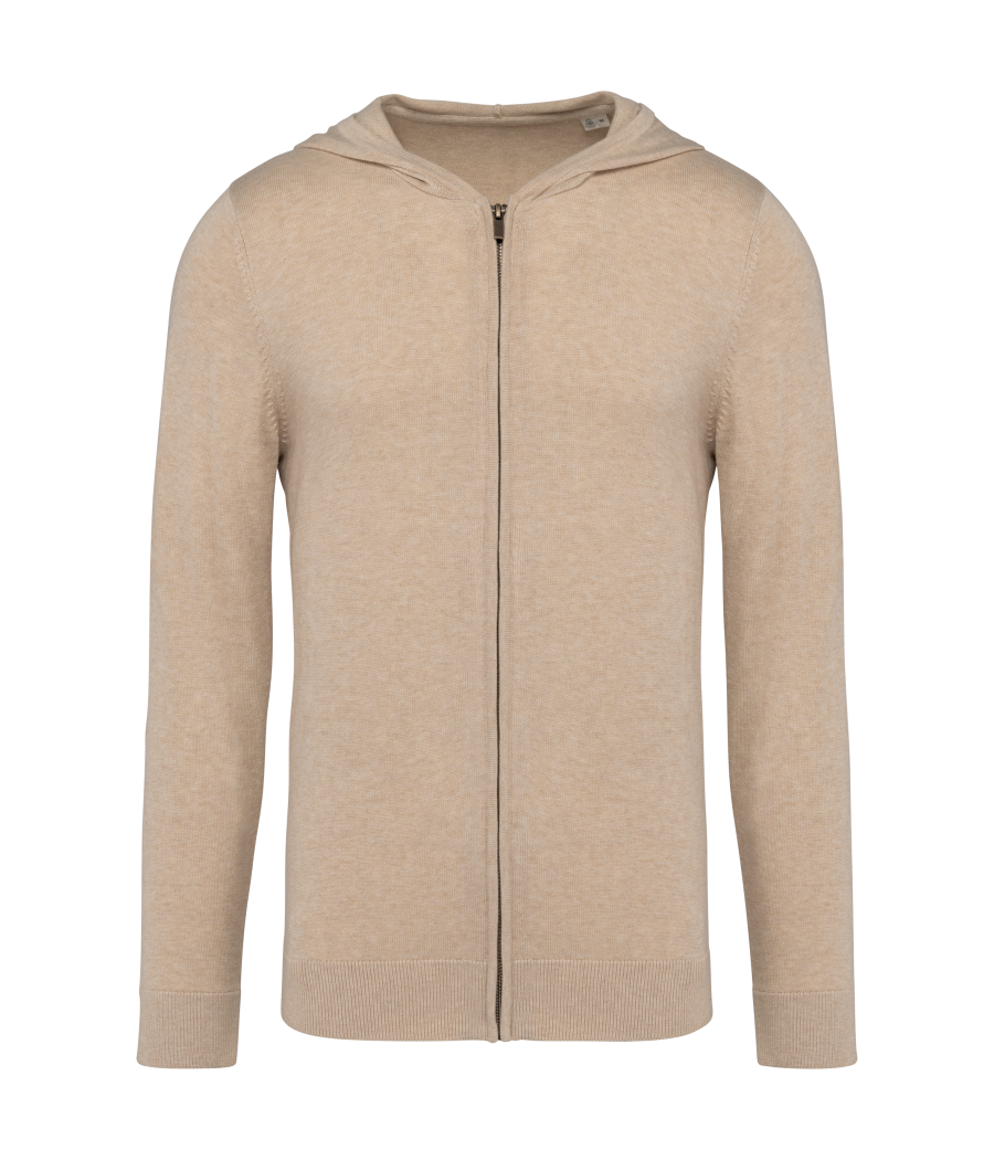 Pull écoresponsable à capuche en lyocell homme