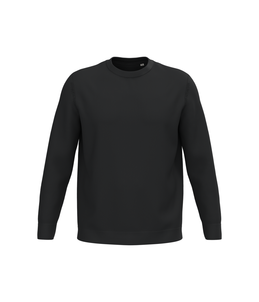 Pull écoresponsable à col rond homme