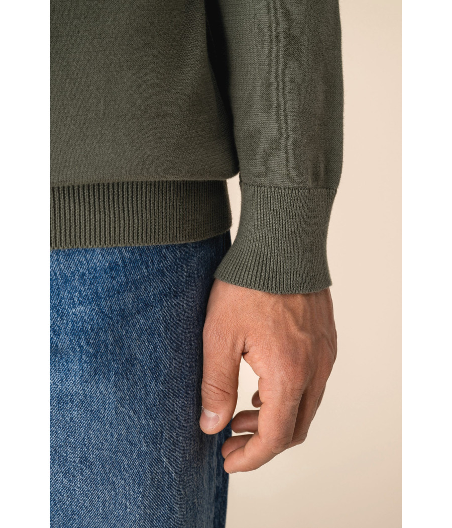 Polo écoresponsable manches longues homme