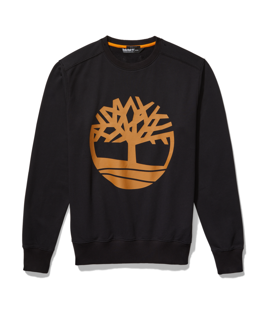 Sweatshirt core tree col rond