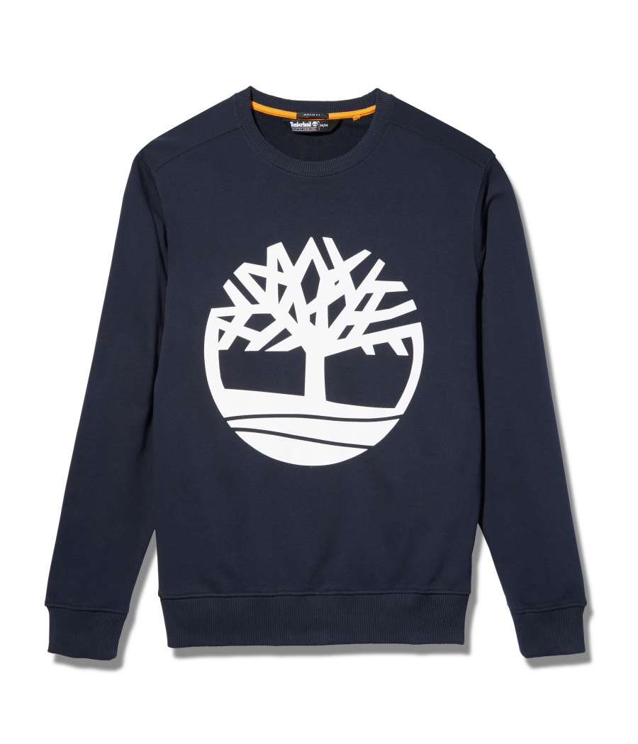 Sweatshirt core tree col rond
