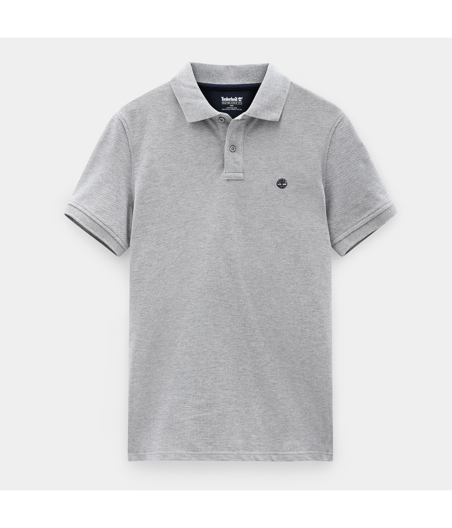 Polo coton piqué bio manches courtes Millers River