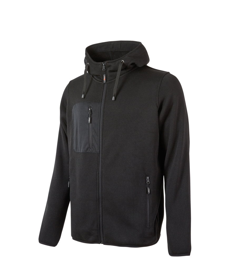 Sweat zippé à capuche Rainbow