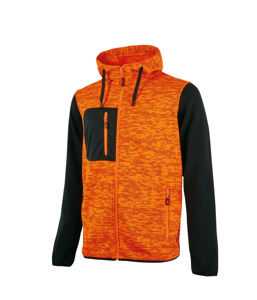 Sweat zippé à capuche Rainbow