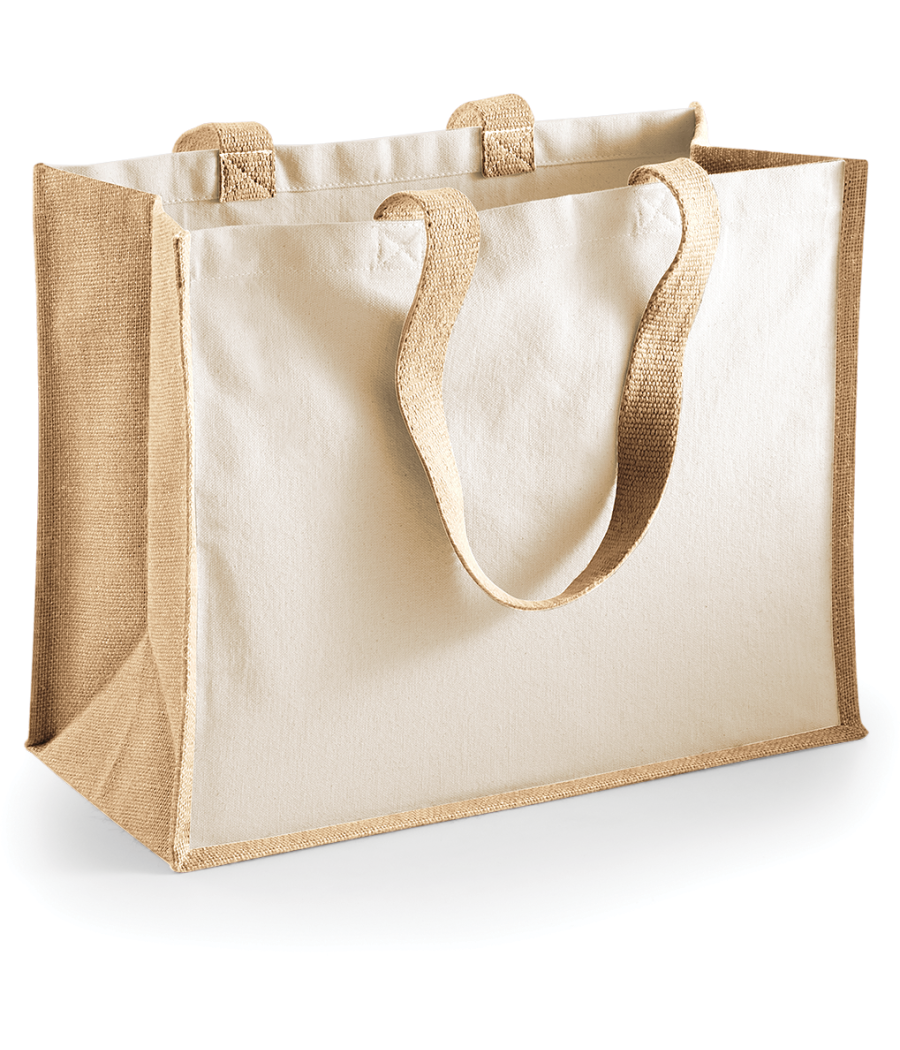 Sac cabas classique en jute