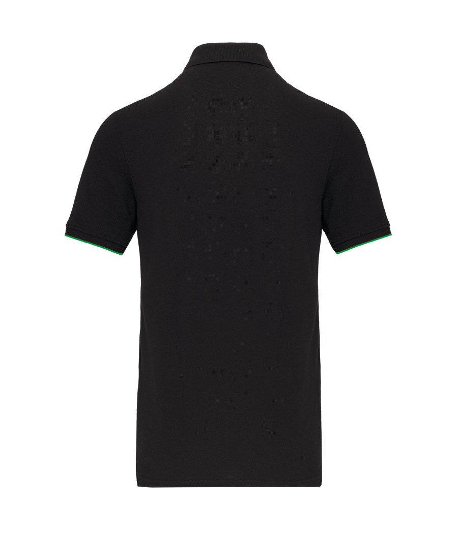 Polo Day To Day contrasté manches courtes homme