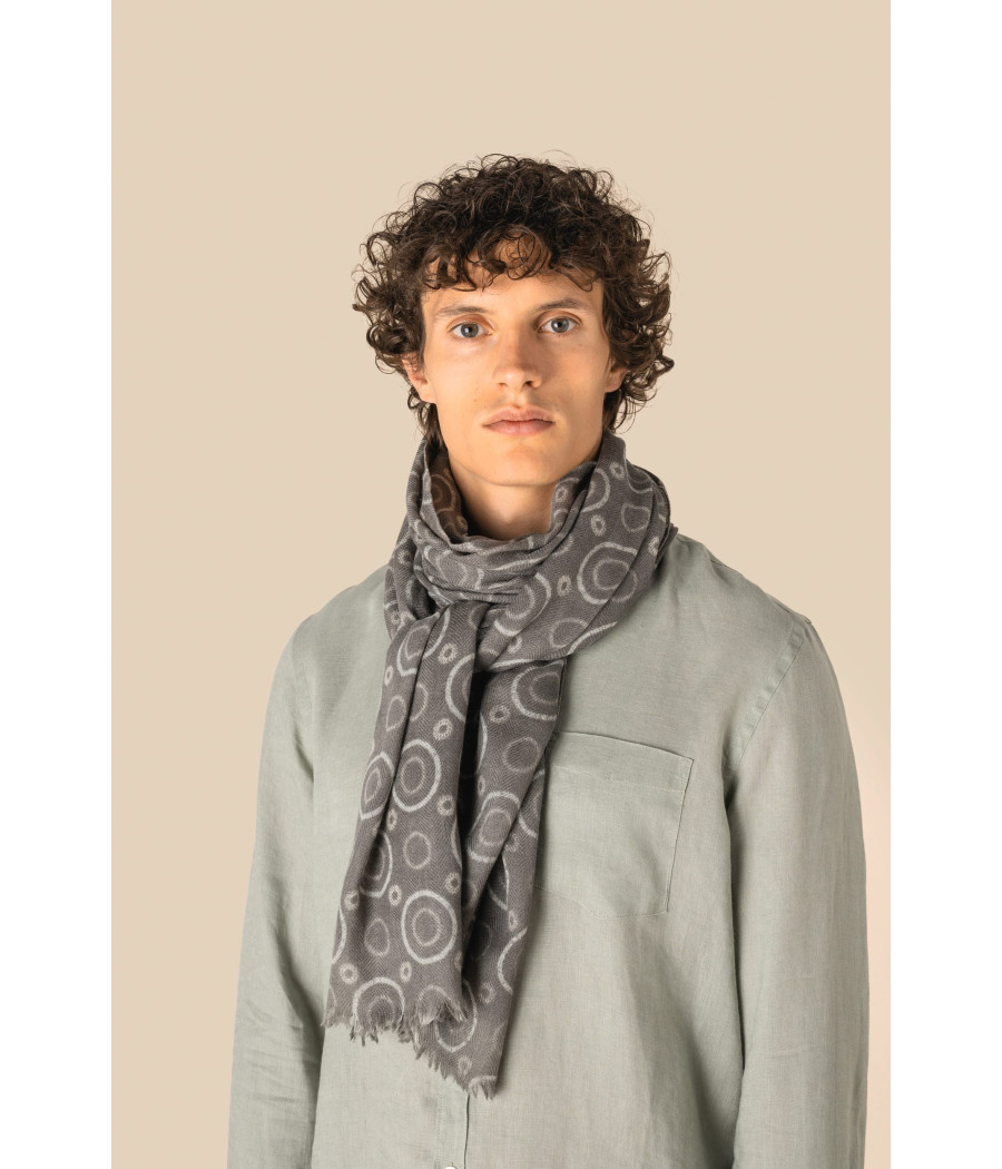 Chèche à motifs unisexe