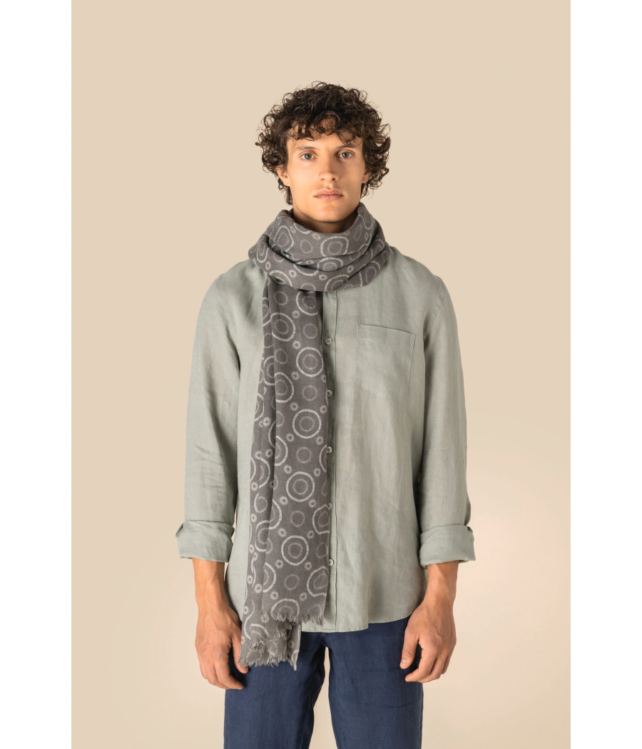 Chèche à motifs unisexe