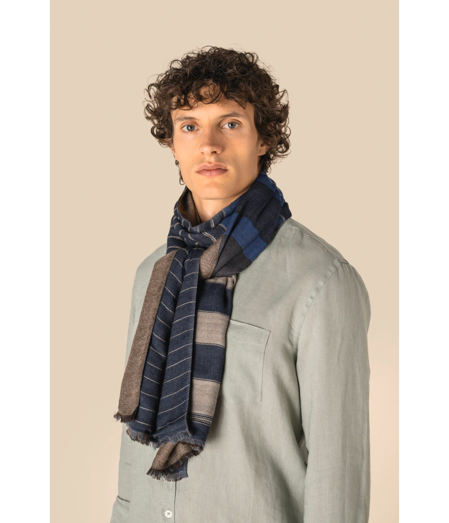 Chèche réversible unisexe